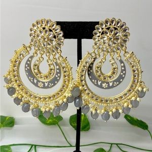 Pakistani Jewelry, South Asian Jewelry, Pakistani Sets, Earrings